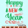 Happy new year svg