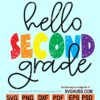 Hello 2nd grade SVG