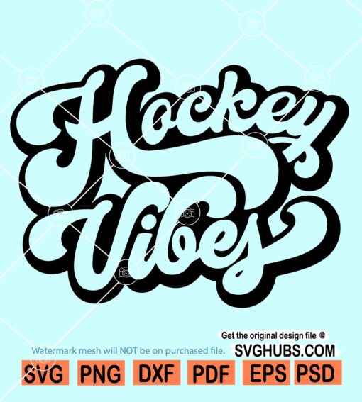 Hockey vibes SVG