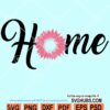 Home sunflower svg
