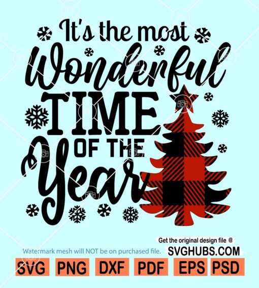 Its is the most wonderful time of the year SVG