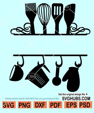 Cooking Monogram svg - SVG HUBS