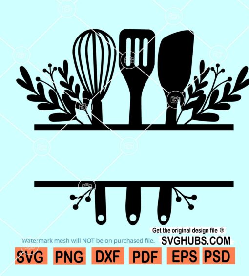 Kitchen split frame svg