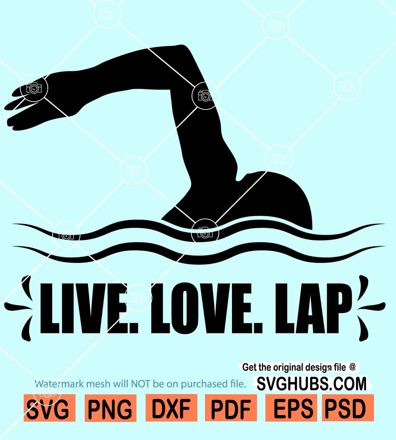 Live Love Lap svg