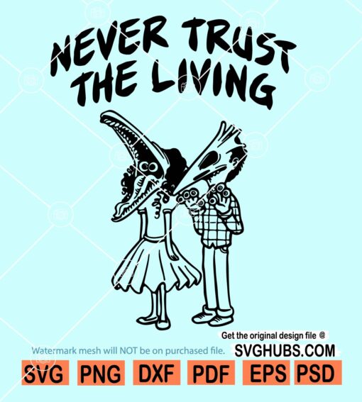 Never Trust The Living SVG