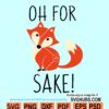 Oh for fox sake SVG