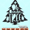 Oh quaran tree svg