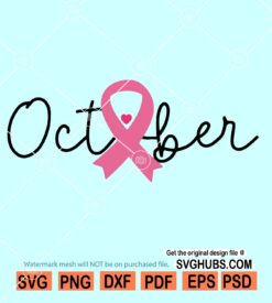 Pinktober SVG