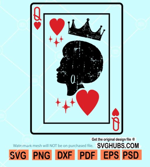 Queen of Spades svg