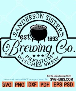 Sanderson Sisters Brewing Co SVG
