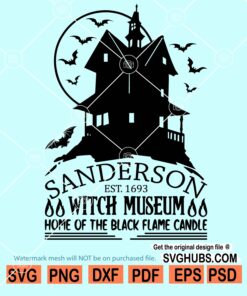 Sanderson Witch Museum SVG