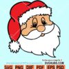 Santa Face SVG
