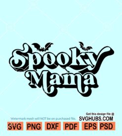 Spooky Mama SVG