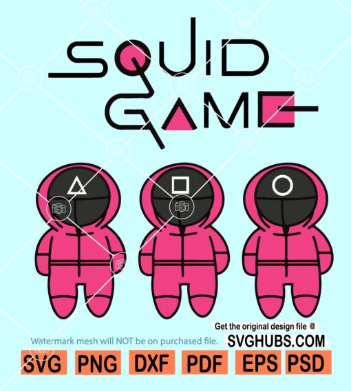 Squid game SVG