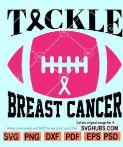 Tackle breast cancer svg