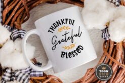 Thankful grateful blessed svg 1