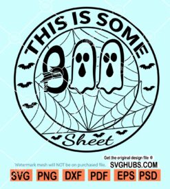 This is some Boo Sheet svg