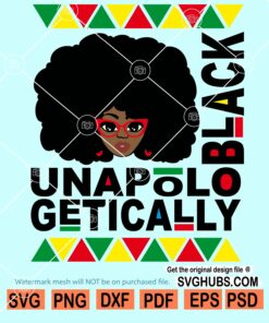 Unapologetically black svg