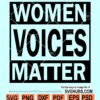 Women Voices Matter SVG