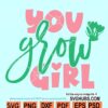 You glow girl SVG