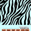 Zebra print pattern SVG