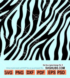 Zebra print pattern SVG