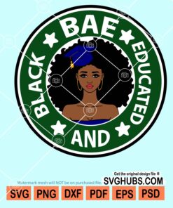 Afro girl svg