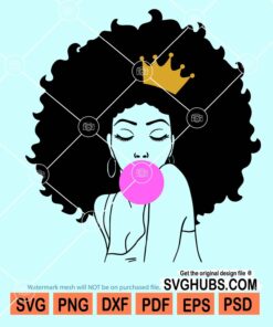 Afro woman melanin poppin Afro woman melanin poppin svg