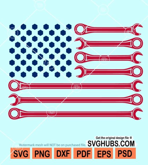 American wrench svg