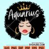 Aquarius queen svg