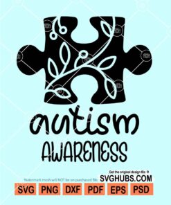 Autism awareness svg