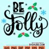 Be jolly svg