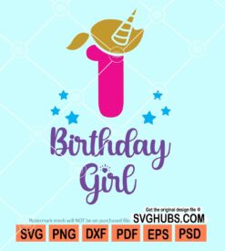Birthday girl svg