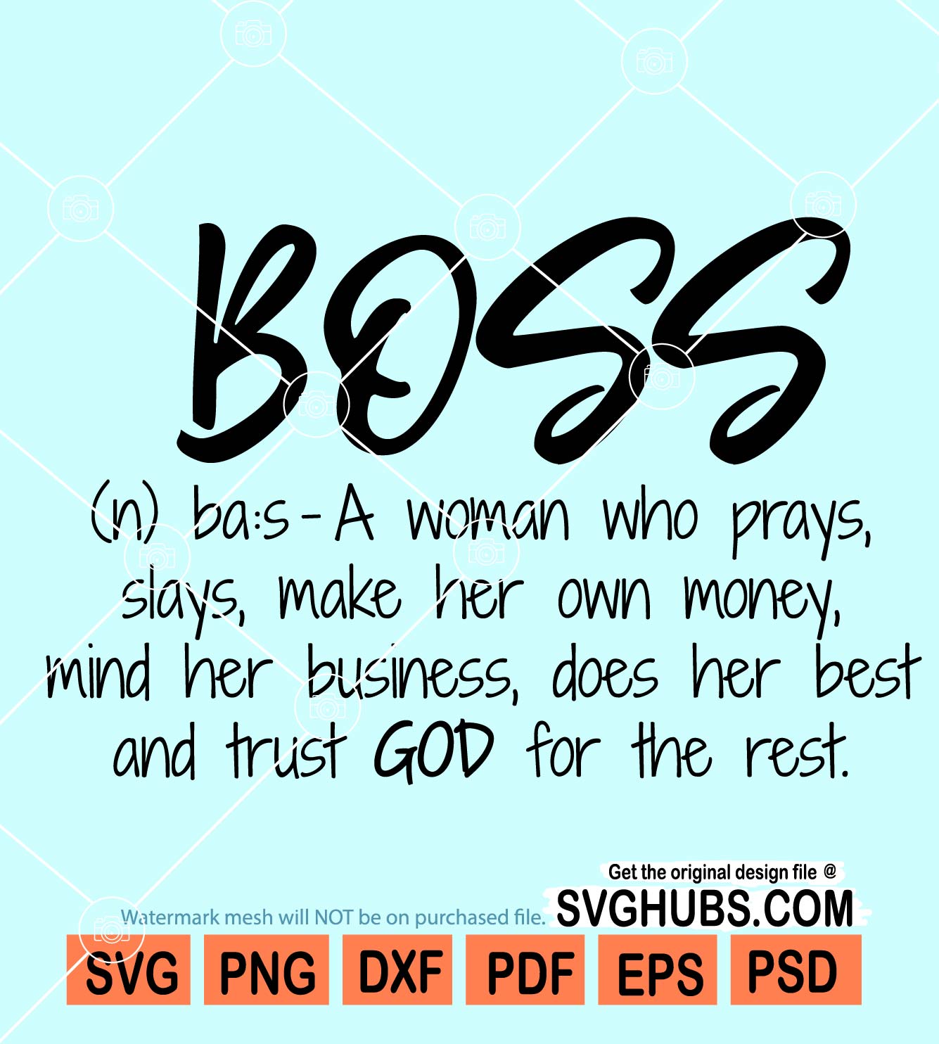 Boss Definition SVG file, Boss file, Boss meaning svg, Boss Woman Definition Svg