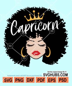 Capricon queen svg