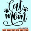 Cat mom svg