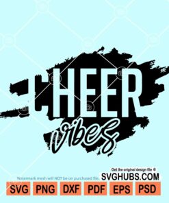 Cheer Vibes SVG