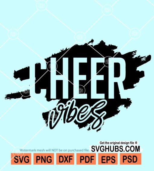 Cheer Vibes SVG