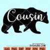Cousin bear svg