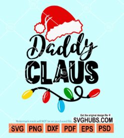 Dad claus svg