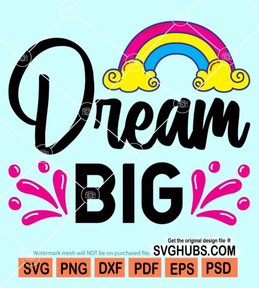 Dream big svg