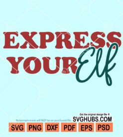 Express your elf svg