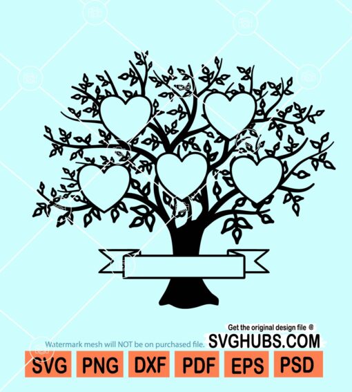 Family tree svg