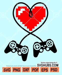 Game heart svg