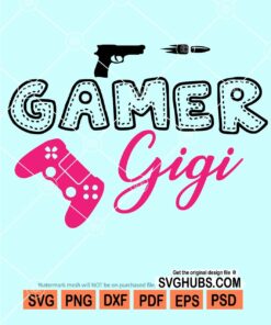 Gamer gigi svg