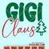 Gigi claus svg