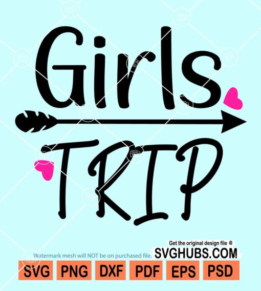 Girls trip svg