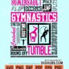 Gymnastics svg