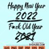 Happy new year 2022 svg