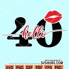 Hello 40 svg